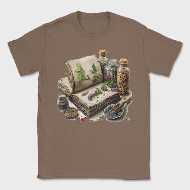 Vintage Herbalism, Tricou Barbati (Unisex)