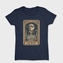 Vintage Moon Skeleton, Tricou Femei