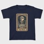 Vintage Moon Skeleton, Tricou Copii