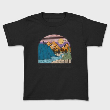 Vintage Mountain Adventure, Tricou Copii