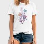 Hands With Flowers And Leaves Plants, Tricou Barbati (Unisex)