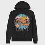 Vintage Mountain Escape, Hanorac Oversize Barbati (Unisex)