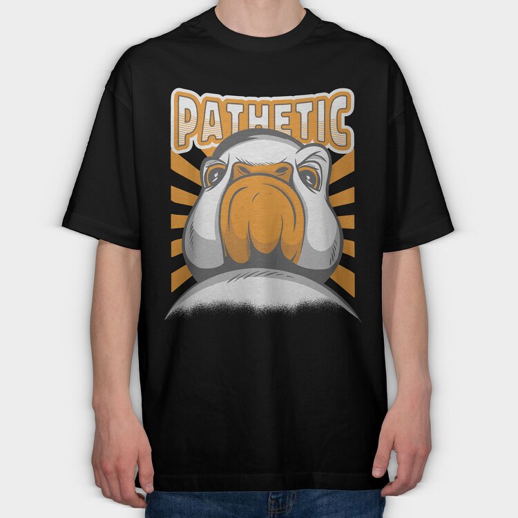 Disapproving Goose Disapproval, Tricou Oversize Barbati (Unisex)