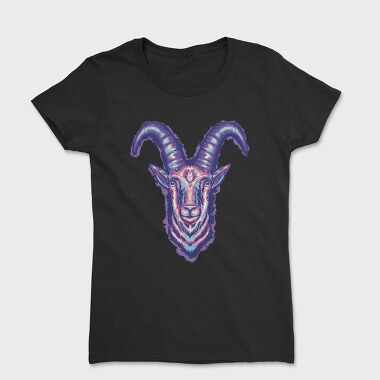 Colorful Goat Head, Tricou Femei