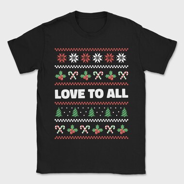 Love to All Ugly Sweater, Tricou Barbati (Unisex)