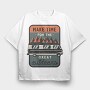 Make Time for Great Outdoors, Tricou Oversize Barbati (Unisex)