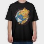 Dungeon Meowster, Tricou Oversize Barbati (Unisex)