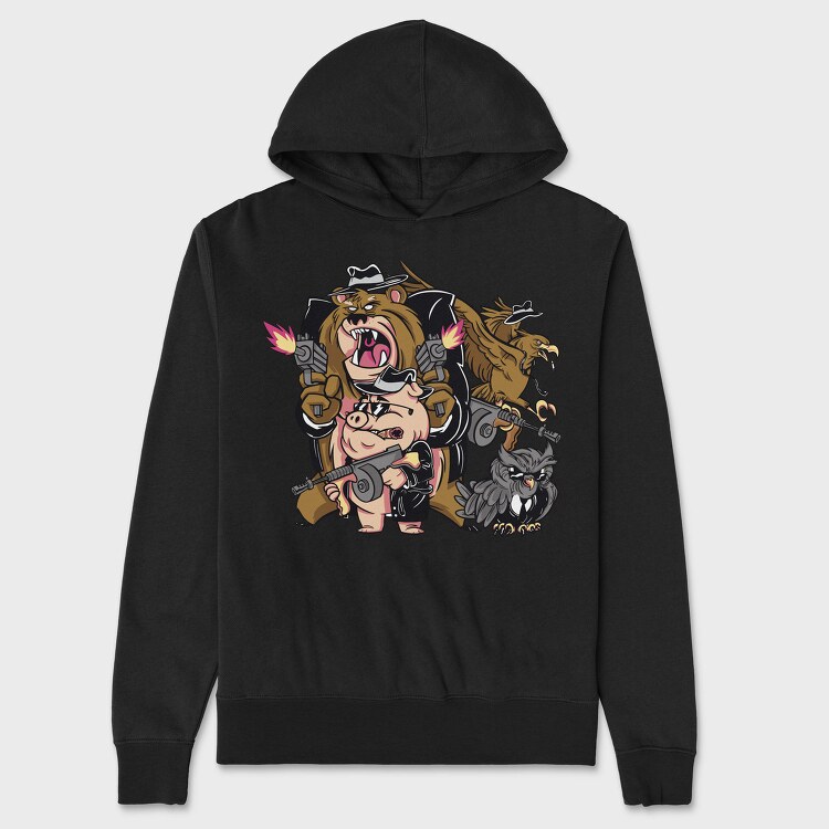 Mafia Animals, Hanorac Oversize Barbati (Unisex)