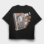 Machine, Tricou Oversize Barbati (Unisex)