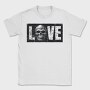 Love Skull, Tricou Barbati (Unisex)