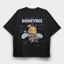 Bee Anatomy, Tricou Oversize Barbati (Unisex)