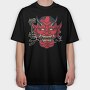 Hannya Mask, Tricou Oversize Barbati (Unisex)