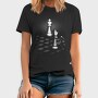 Chess Pieces In The Shadows, Tricou Barbati (Unisex)