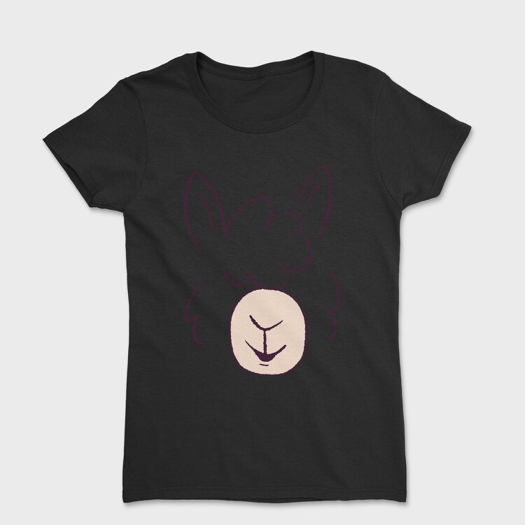 Llama Face, Tricou Femei