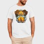 Beer Mugs In Tropical Beach, Tricou Barbati (Unisex)