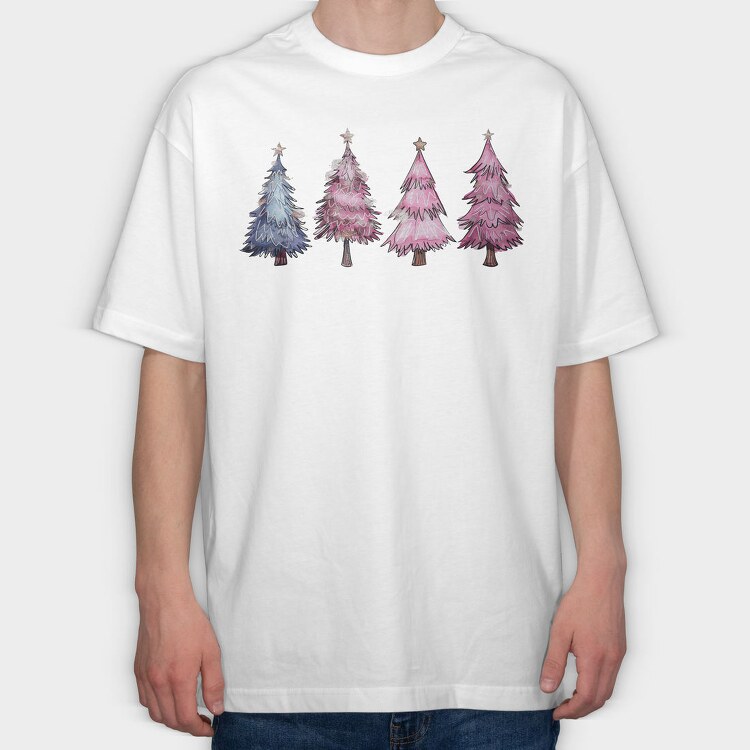 Twilight Frost Splendor, Tricou Oversize Barbati (Unisex)