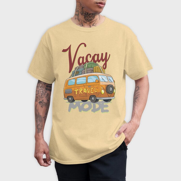 Vacay Mode, Tricou Barbati (Unisex)