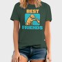 Dog Human Friendship Best Friends, Tricou Barbati (Unisex)