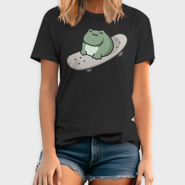Frog Skateboarding, Tricou Barbati (Unisex)