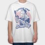 Living the Scrub Life, Tricou Oversize Barbati (Unisex)