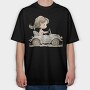 Vintage Car Girls, Tricou Oversize Barbati (Unisex)
