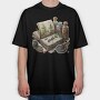 Vintage Herbalism, Tricou Oversize Barbati (Unisex)