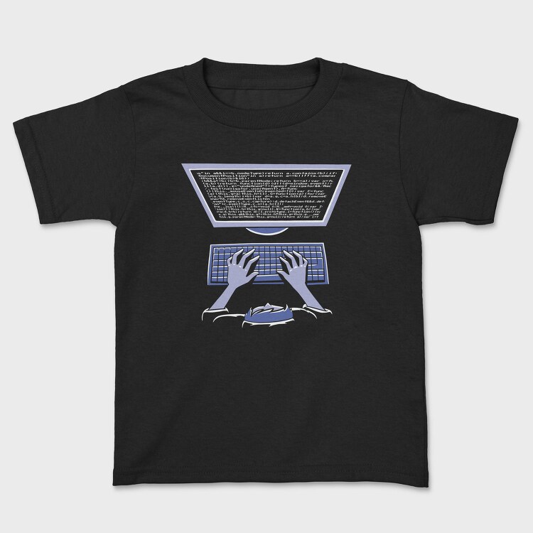 Computer Programming Coder, Tricou Copii