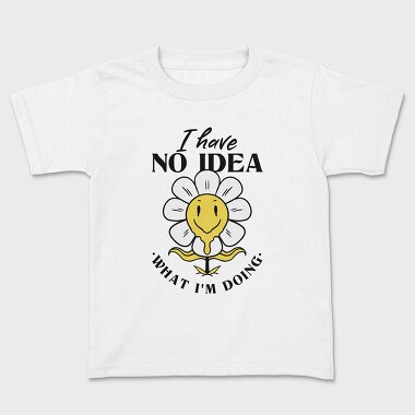 Confused Flower Quote Nc, Tricou Copii