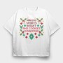 Cookies Festive Christmas Disappear, Tricou Oversize Barbati (Unisex)