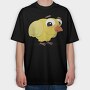 Chicken Dance Party, Tricou Oversize Barbati (Unisex)