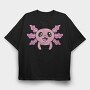 Happy Pocket Axolotl Animal, Tricou Oversize Barbati (Unisex)