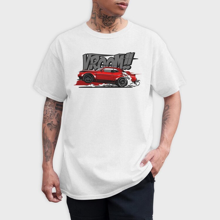 VROOM, Tricou Barbati (Unisex)