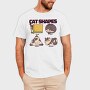 Funny Cat Shapes, Tricou Barbati (Unisex)
