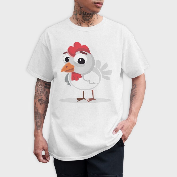 Chicken Party Chic, Tricou Barbati (Unisex)