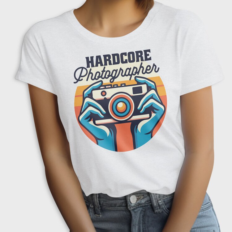 Hardcore Photographer, Tricou Femei