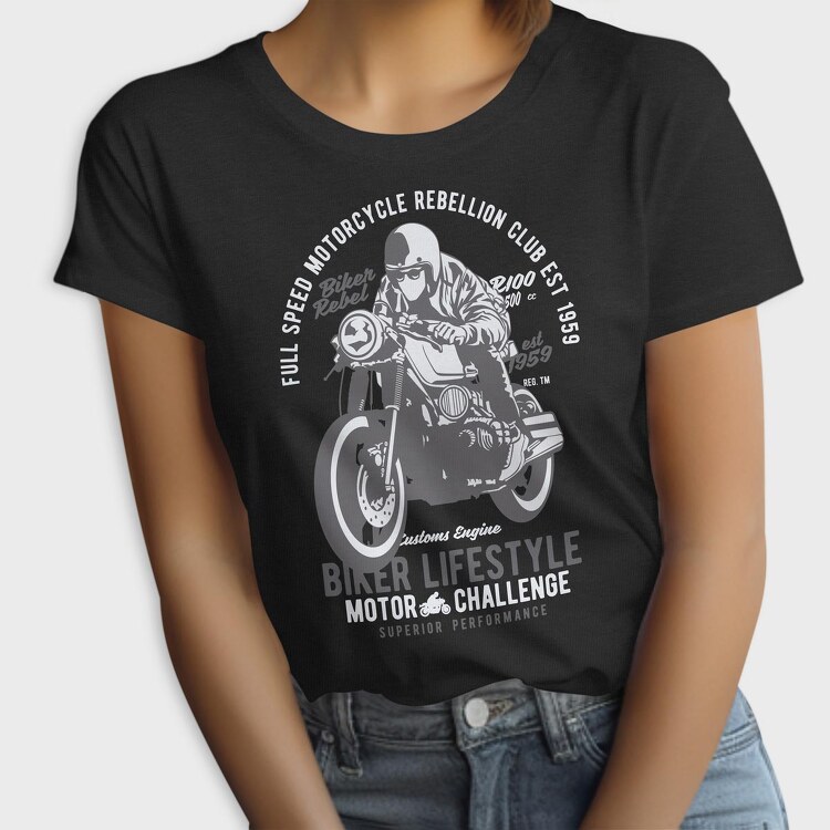Biker Lifestyle, Tricou Femei