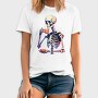 Skeleton Tea Coffee, Tricou Barbati (Unisex)
