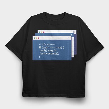 Funny Coding Computer Screen, Tricou Oversize Barbati (Unisex)