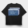 Funny Coding Computer Screen, Tricou Oversize Barbati (Unisex)