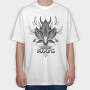 Lotus Flower Harmony Blooms, Tricou Oversize Barbati (Unisex)