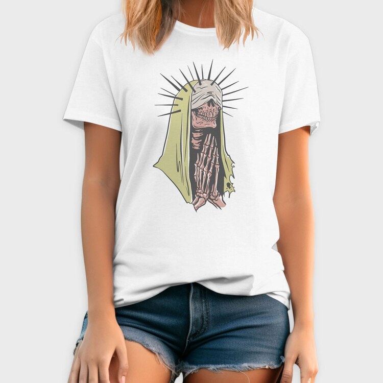 Skeleton Veil Prayer, Tricou Barbati (Unisex)