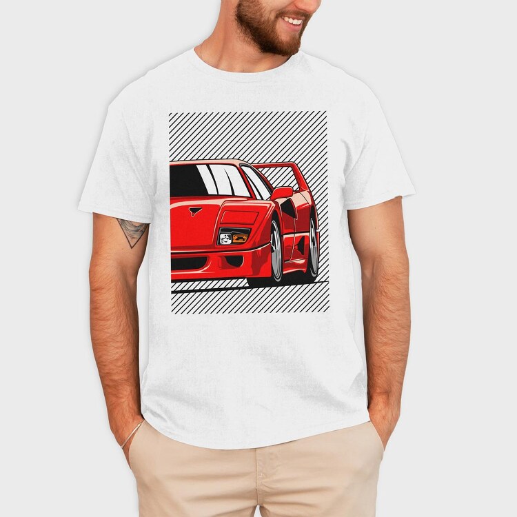 F40, Tricou Barbati (Unisex)