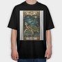 Turtle Nature 98070343, Tricou Oversize Barbati (Unisex)