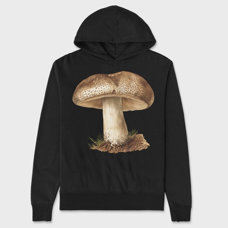 Vintage Mushroom 15, Hanorac Oversize Barbati (Unisex)