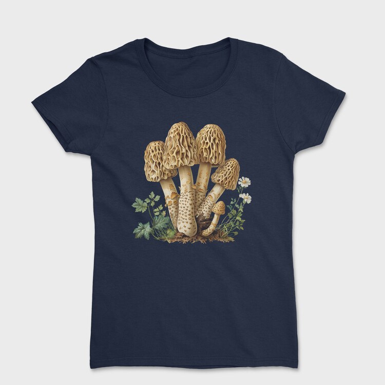 Vintage Mushroom Set, Tricou Femei