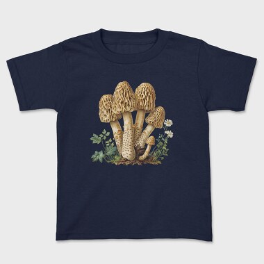 Vintage Mushroom Set, Tricou Copii