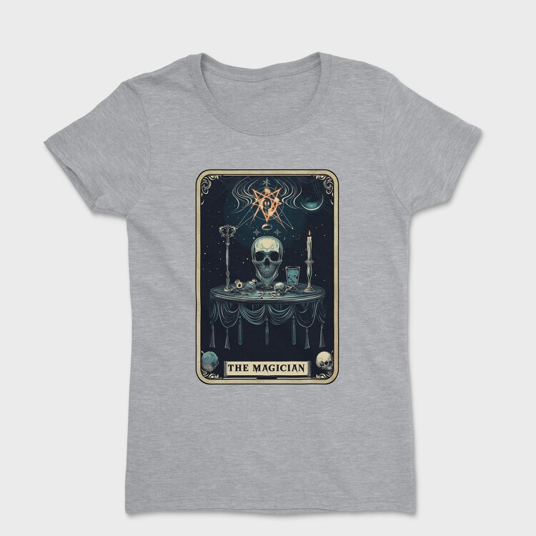 Vintage Mystical Skeleton, Tricou Femei