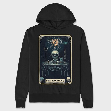 Vintage Mystical Skeleton, Hanorac Oversize Barbati (Unisex)