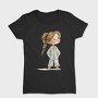 Vintage Pajama Girl, Tricou Femei