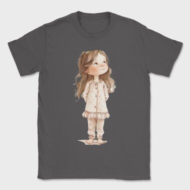 Vintage Pink Girl, Tricou Barbati (Unisex)